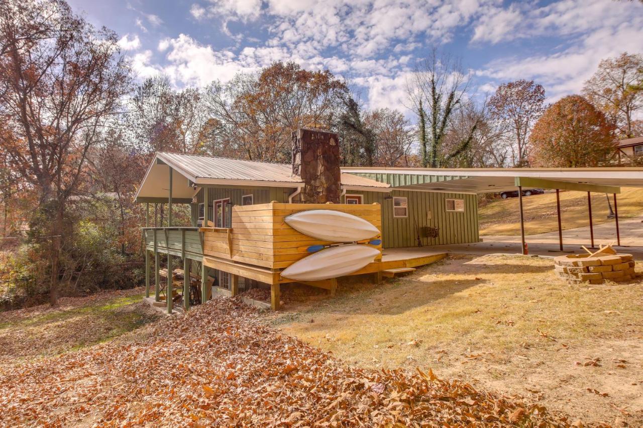Pet-Friendly Chattanooga Cabin With Hot Tub And Kayaks Exterior photo